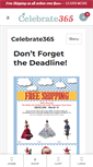 Mobile Screenshot of celebrate365.com